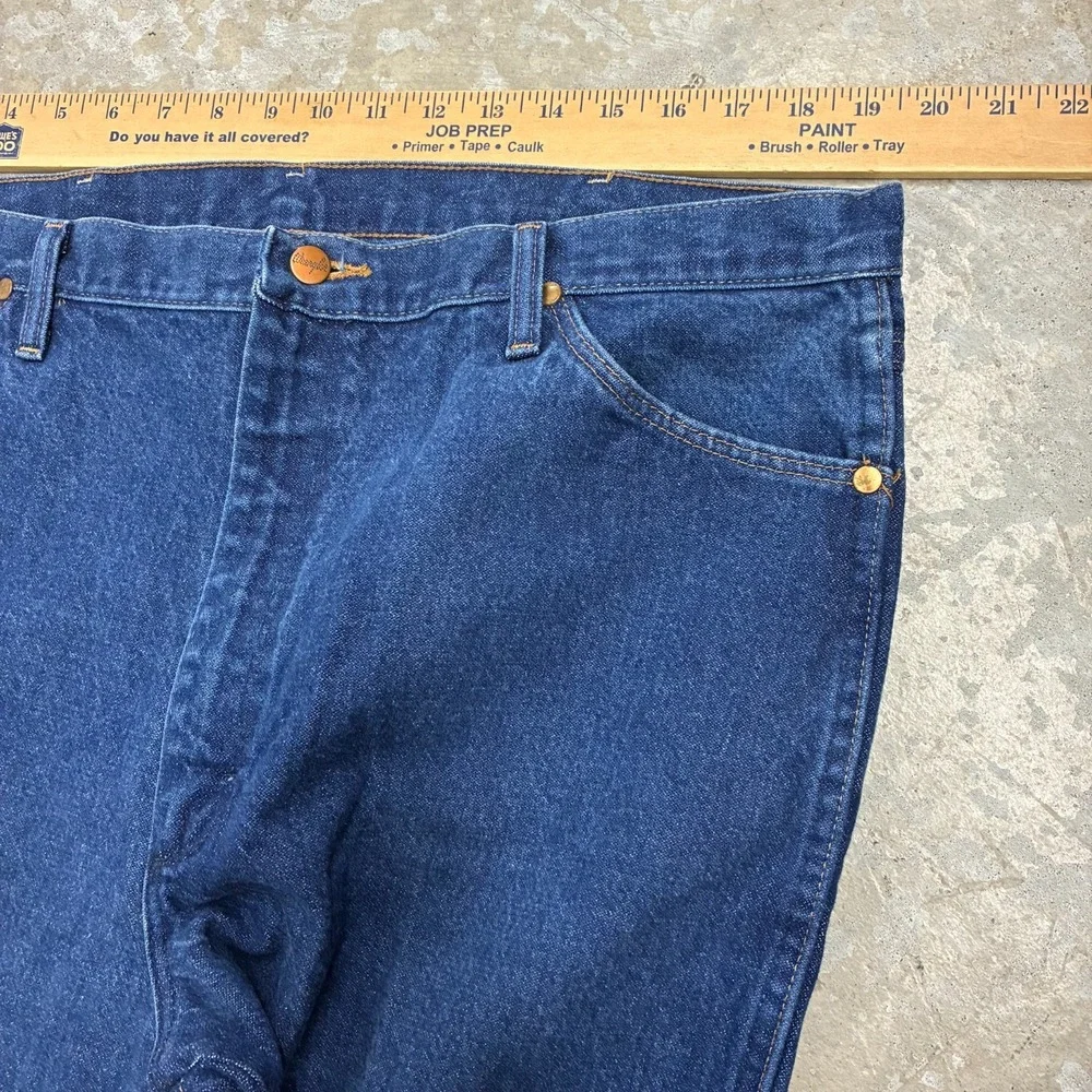 Wrangler Jeans 39x30 Blue Pants 936 Slim Cowboy Western Rodeo Denim Tag 40x32